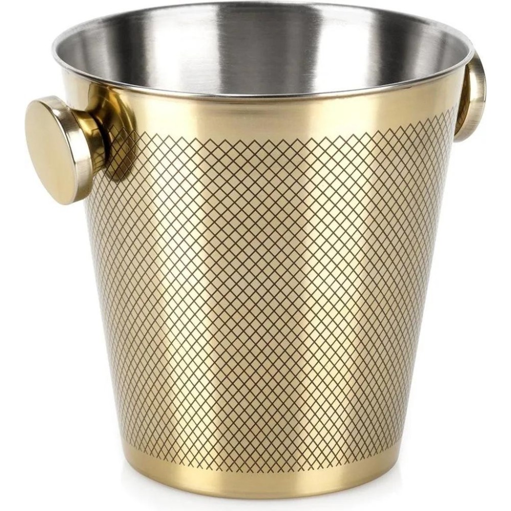 SECCHIELLO VINO INOX 20CM ORO